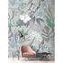Image Photo Wallpaper Non-Woven Orchids Flowers grey green 1