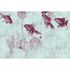 Image Photo Wallpaper Non-Woven Pond Fishes Nature blue red 2