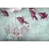 Picture Photo Wallpaper Non-Woven Pond Fishes Nature blue red 1