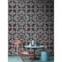 Picture Photo Wallpaper Non-Woven Graphic Circles 3D green 1