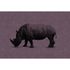 Image Photo Wallpaper Non-Woven Rhino Graphic violet 2