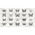 Picture Photo Wallpaper Non-Woven Butterflies Picture Map grey 2