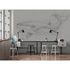 Image Photo Wallpaper Non-Woven Blue Whale Dots grey black 1