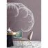 Picture Photo Wallpaper Non-Woven Dandelion Graphic taupe 1