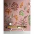 Image Photo Wallpaper Non-Woven Tropic Flamingo pink yellow 1