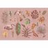 Picture Photo Wallpaper Non-Woven Tropic Flamingo pink yellow 2