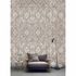Picture Photo Wallpaper Non-Woven Wood Ornaments brown-beige 1