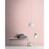 Picture Photo Wallpaper Non-Woven Waves Lines pink-beige white 1