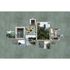 Image Photo Wallpaper Non-Woven Postcards Concrete green grey 2