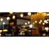 Image Photo Wallpaper Non-Woven Big City Night yellow black 2
