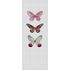 Image Photo Wallpaper Panel Non-Woven Butterflies grey 2