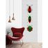 Picture Photo Wallpaper Panel Non-Woven Bugs Textile grey 1