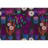 Picture Photo Wallpaper Non-Woven Cacti Floral purple blue 2