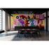 Image Photo Wallpaper Non-Woven Pop Art Retro pink colourful 1
