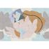 Image Photo Wallpaper Non-Woven Art Abstract blue cream 2