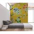 Image Photo Wallpaper Non-Woven Pop-Art Flowers Tiles blue 1