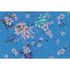 Picture Photo Wallpaper Non-Woven Pop-Art Flowers Tiles blue 2