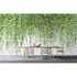 Image Photo Wallpaper Non-Woven Floral Dots green grey 1