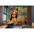 Image Photo Wallpaper Non-Woven Women Wood Vacation beige 1