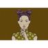 Picture Photo Wallpaper Non-Woven Pop Art Japan beige yellow 2