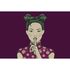 Image Photo Wallpaper Non-Woven Pop Art Japan black beige 2