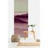 Picture Photo Wallpaper Panel Non-Woven Trees Fog beige pink 1