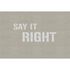 Image Photo Wallpaper Non-Woven Say it Right Stone cream 2