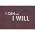 Picture Photo Wallpaper Non-Woven I Can and I Will Stone grey 2