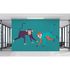 Image Photo Wallpaper Non-Woven Pop-Art Monkeys beige orange 1