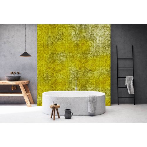 Image Photo Wallpaper Non-Woven Barock Vintage yellow