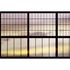 Image Photo Wallpaper Non-Woven Window Heaven Clouds yellow 2