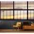 Picture Photo Wallpaper Non-Woven Window Heaven Clouds yellow 1