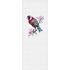 Image Photo Wallpaper Panel Non-Woven Bird Branch grey 2