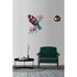 Picture Photo Wallpaper Panel Non-Woven Bird Branch grey 1