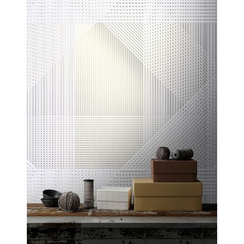 Image Photo Wallpaper Non-Woven Graphic Strokes yellow grey