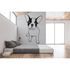 Image Photo Wallpaper Non-Woven Dog Wall Tattoo grey 1