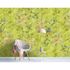 Picture Photo Wallpaper Non-Woven Blossoms Floral Vintage green 1