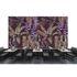 Image Photo Wallpaper Non-Woven Tropic Leaves violet red 1