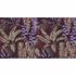 Picture Photo Wallpaper Non-Woven Tropic Leaves violet red 2