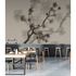 Picture Photo Wallpaper Non-Woven Branches Pixel taupe brown 1