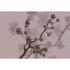 Image Photo Wallpaper Non-Woven Branches Pixel pink grey 2