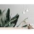 Picture Photo Wallpaper Non-Woven Leaves Floral green grey 1