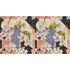 Image Photo Wallpaper Non-Woven Flowers Vintage beige blue 2