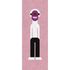 Image Photo Wallpaper Panel Non-Woven Man Retro purple black 2