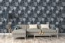 Image Non-Woven Wallpaper Michalsky Palms Floral blue 37983-5 4
