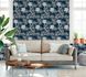 IllustrationNon-Woven Wallpaper Michalsky Palms Floral blue 37983-5 5