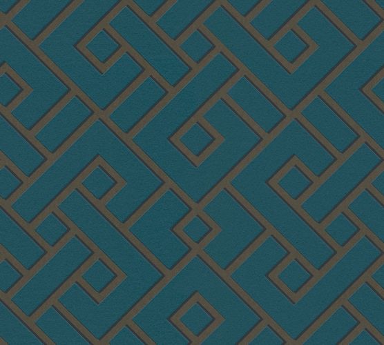 Photo Non-Woven Wallpaper Michalsky Graphic green 37984-3