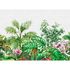 Photo Wallpaper Stone Wall Plants green grey-white 2