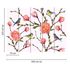 Photo Wallpaper Flowers Birds Branches white pink green 3