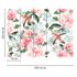 Picture Photo Wallpaper Roses Birds Leaves white pink green 3